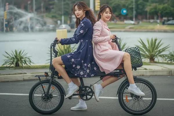 bicicletas nas histórias coreanas